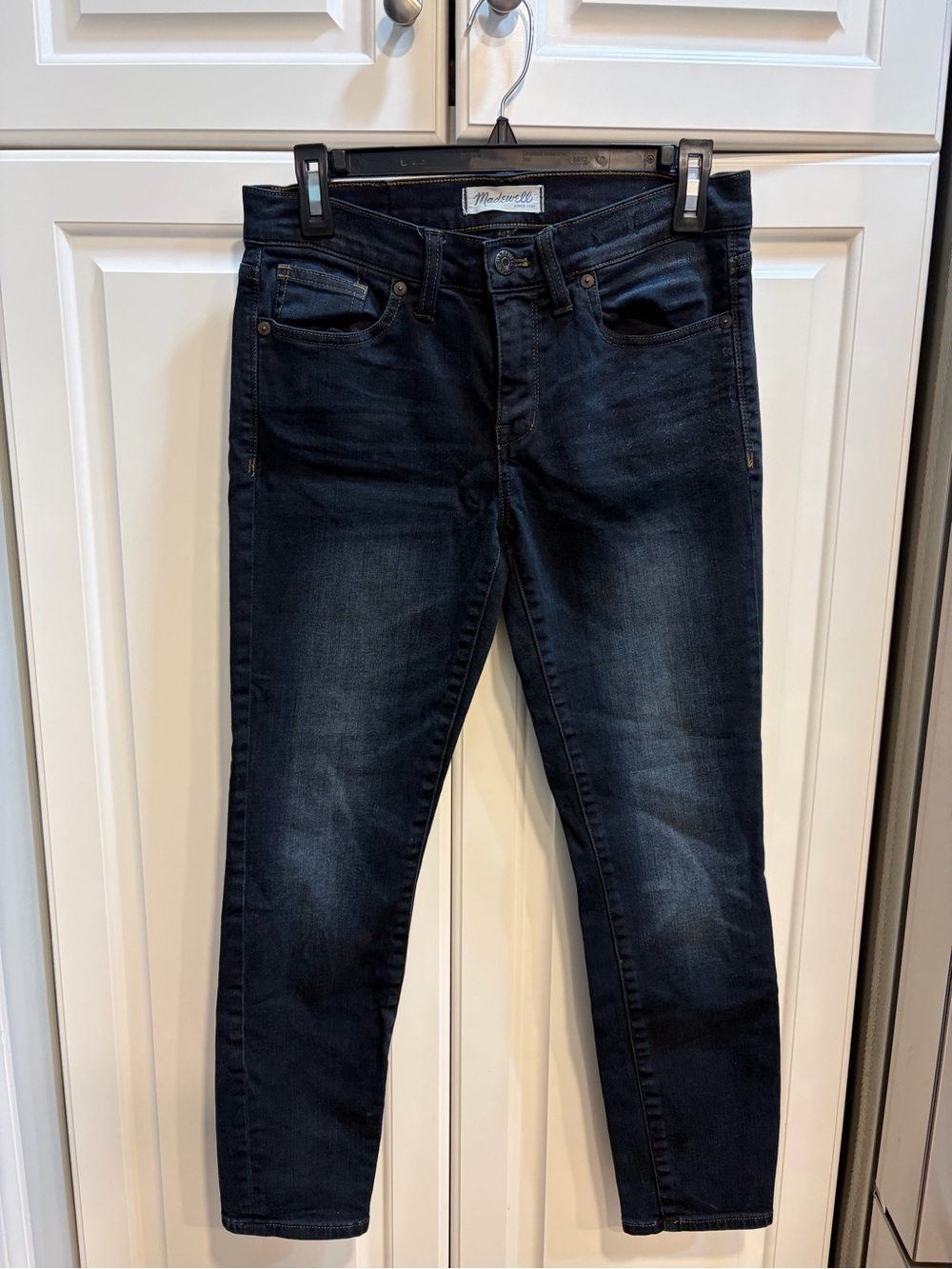 Madewell Women's Dark Indigo Crop Skinny Jeans